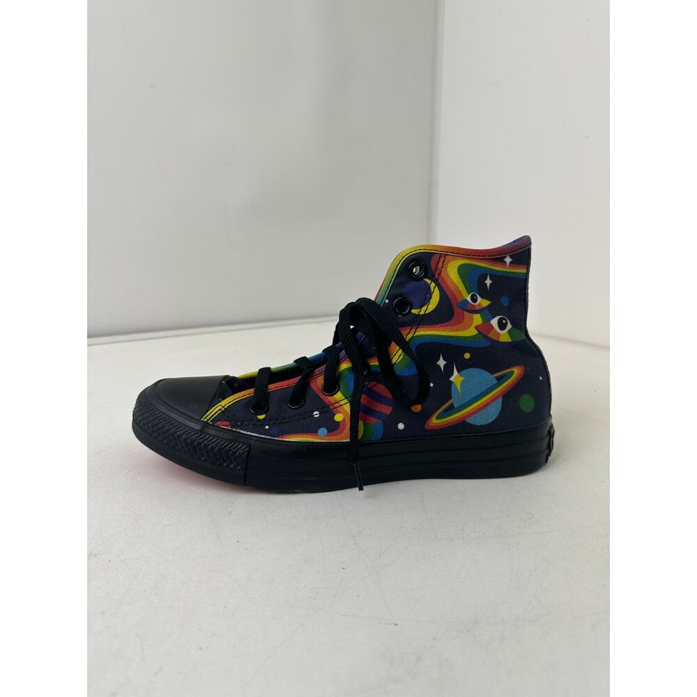 Galaxy Print Converse Chuck Taylor All Star High-Top Sneakers Women's Sz 7.5 - Picture 6 of 10